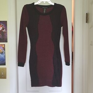 Three Pink Hearts Bodycon Dress